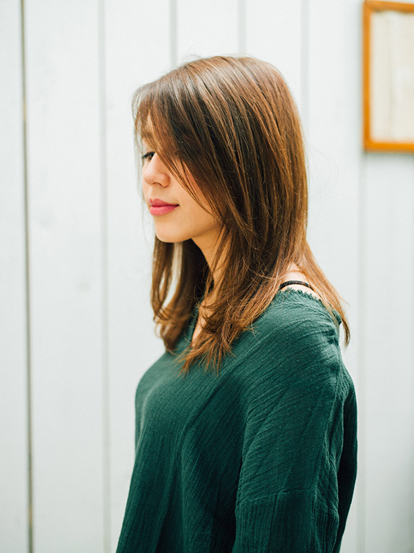 モッズヘア　フジオカのヘアスタイル「ナチュラルフェミニン」の側面画像